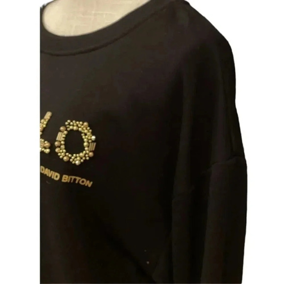 NWT DAVID BITTON BUFFALO SWEATSHIRTS BLACK/GOLD SIZE M - Picture 5 of 12